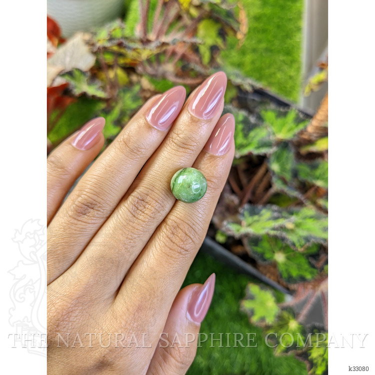 12.96 Ct. Green Jade from Burma (Myanmar)