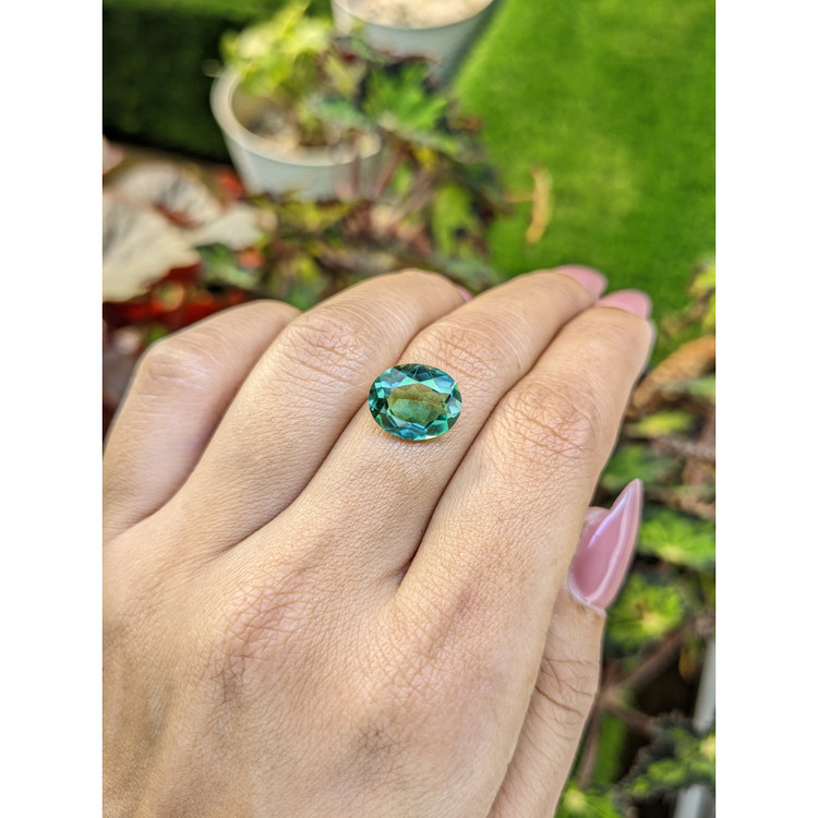 4.12 Ct. Green Prasiolite from Madagascar