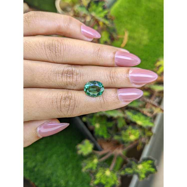 4.12 Ct. Green Prasiolite from Madagascar
