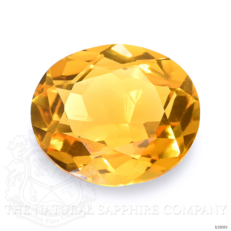 5.13 Ct. Yellow Citrine from Brazil