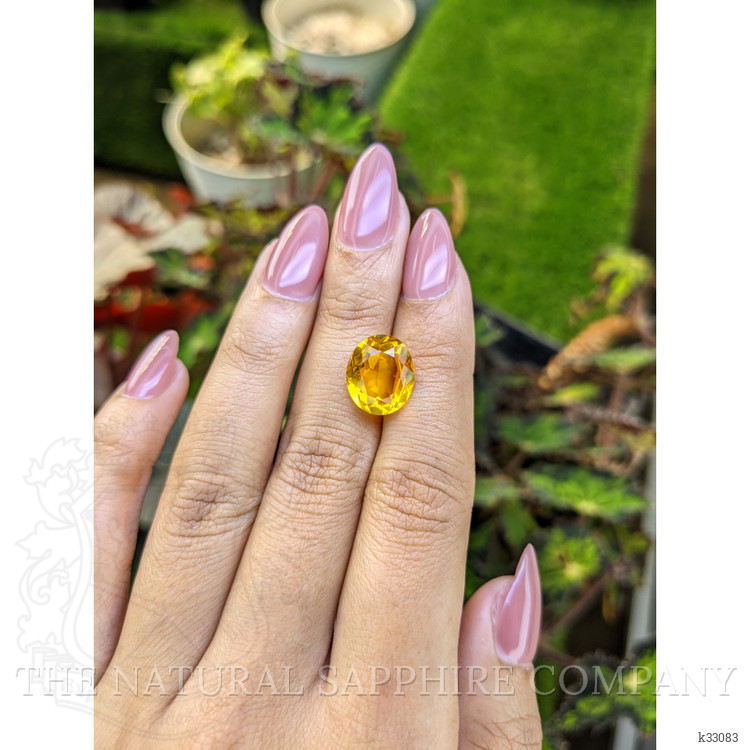 5.13 Ct. Yellow Citrine from Brazil