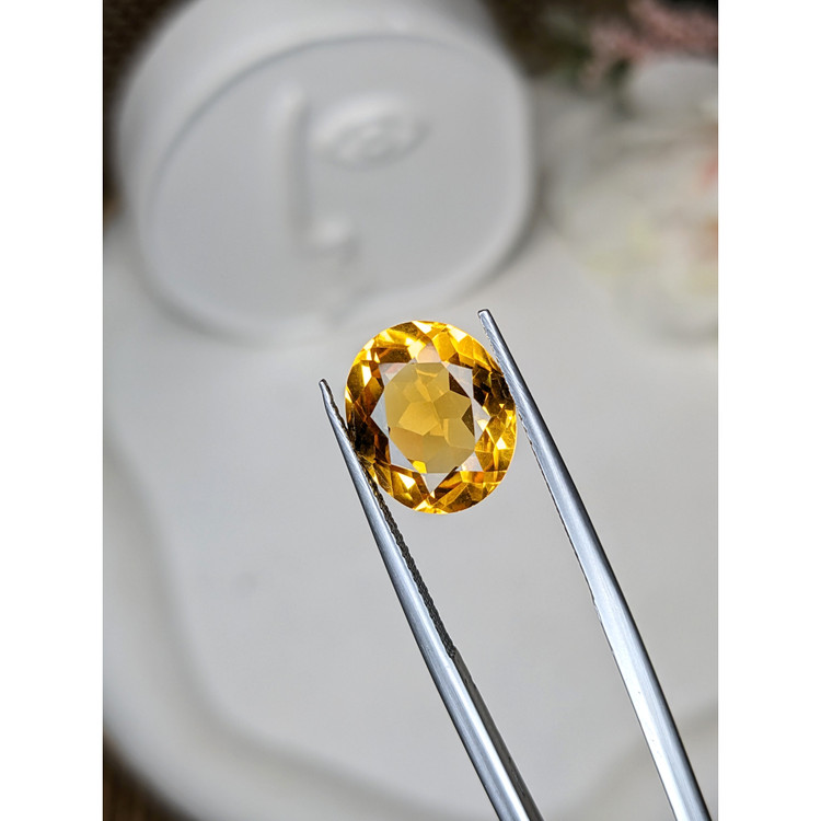 5.13 Ct. Yellow Citrine from Brazil