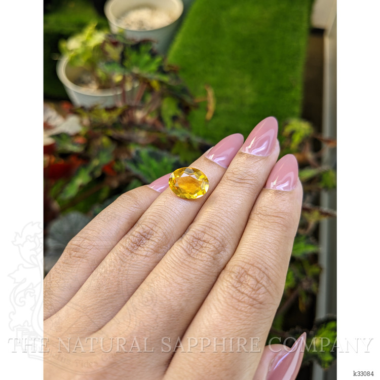 4.38 Ct. Yellow Citrine from Brazil