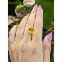 4.38 Ct. Yellow Citrine from Brazil Life Style