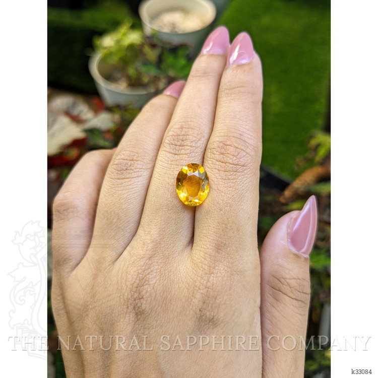 4.38 Ct. Yellow Citrine from Brazil