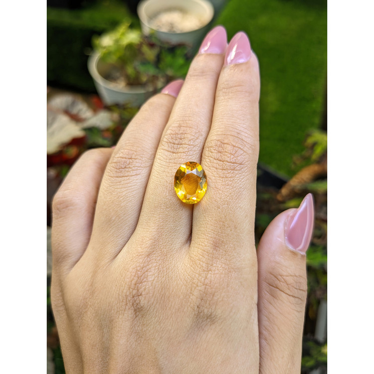 4.38 Ct. Yellow Citrine from Brazil