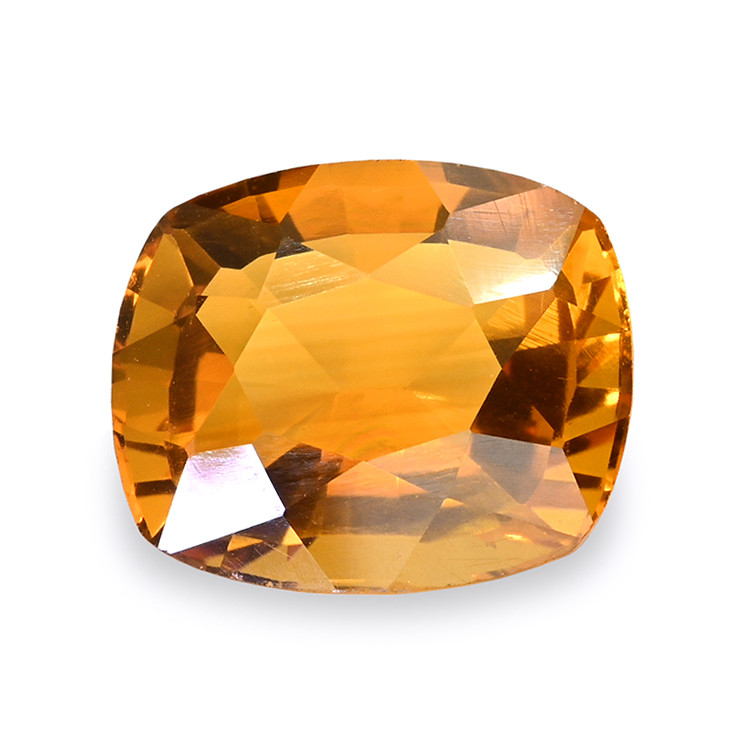7.19 Ct. Orangish Yellow Citrine from Brazil