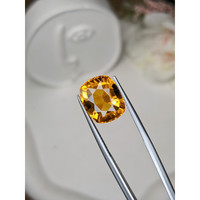 7.19 Ct. Orangish Yellow Citrine from Brazil Life Style