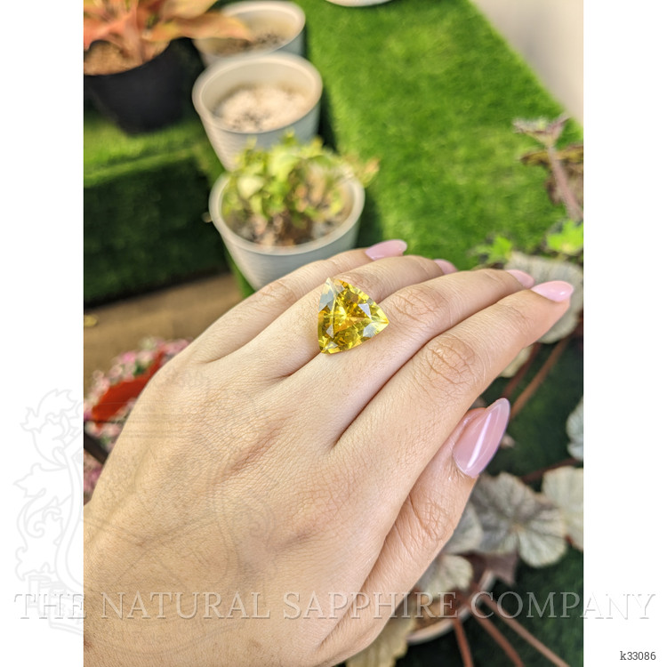 12.30 Ct. Yellow Citrine from Brazil