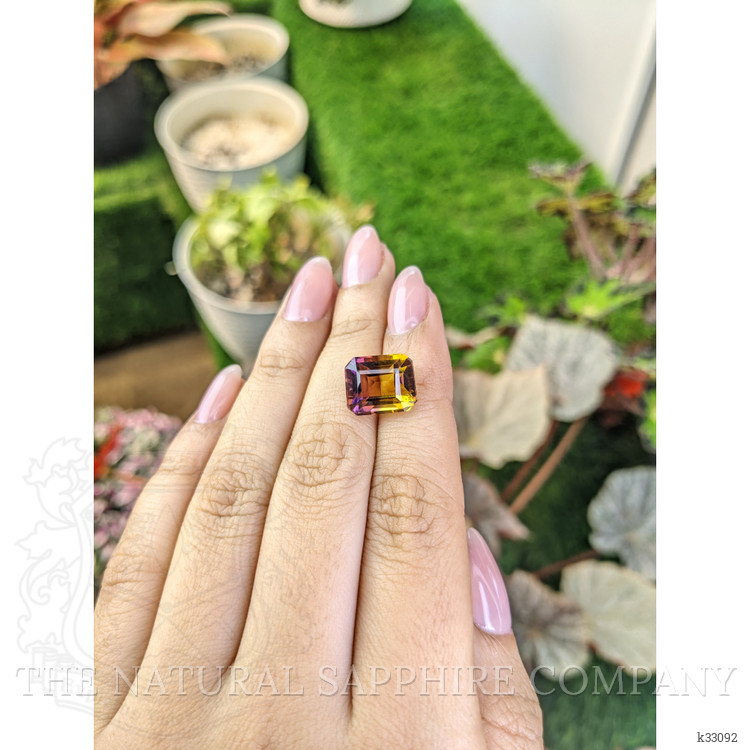 7.24 Ct. Bi Color Ametrine from Brazil