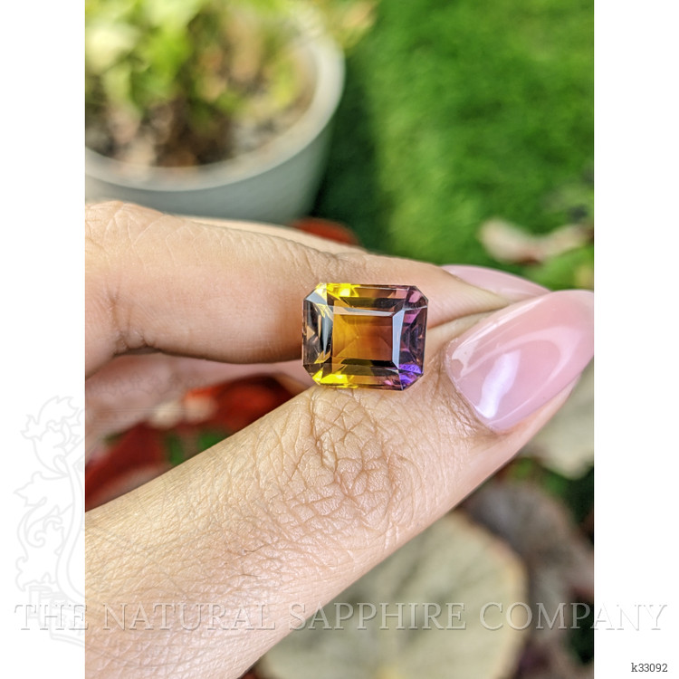 7.24 Ct. Bi Color Ametrine from Brazil