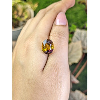 7.45 Ct. Bi Color Ametrine from Brazil Life Style