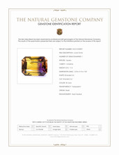 7.12 Ct. Bi Color Ametrine from Brazil Scan Report