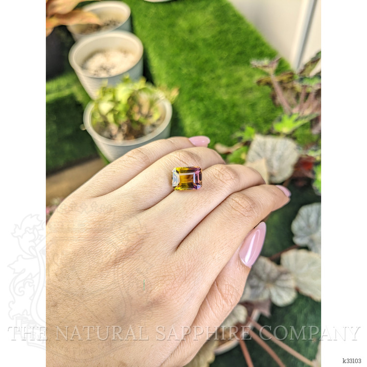 5.97 Ct. Bi Color Ametrine from Brazil