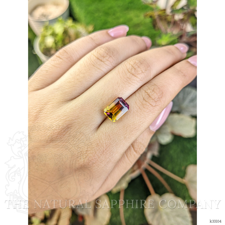 4.55 Ct. Bi Color Ametrine from Brazil