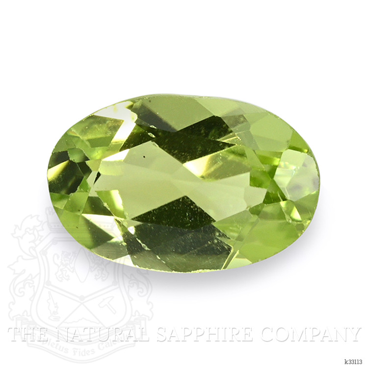 0.44 Ct. Yellowish Green Peridot from Ceylon (Sri Lanka)