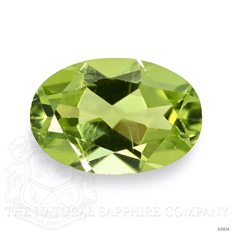 0.52 Ct. Yellowish Green Peridot from Ceylon (Sri Lanka)