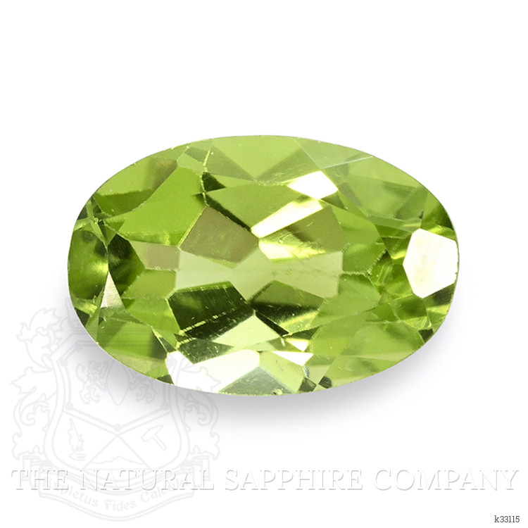 0.61 Ct. Yellowish Green Peridot from Ceylon (Sri Lanka)