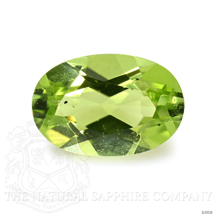 0.51 Ct. Yellowish Green Peridot from Ceylon (Sri Lanka)