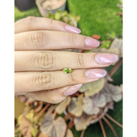 0.51 Ct. Yellowish Green Peridot from Ceylon (Sri Lanka) Life Style