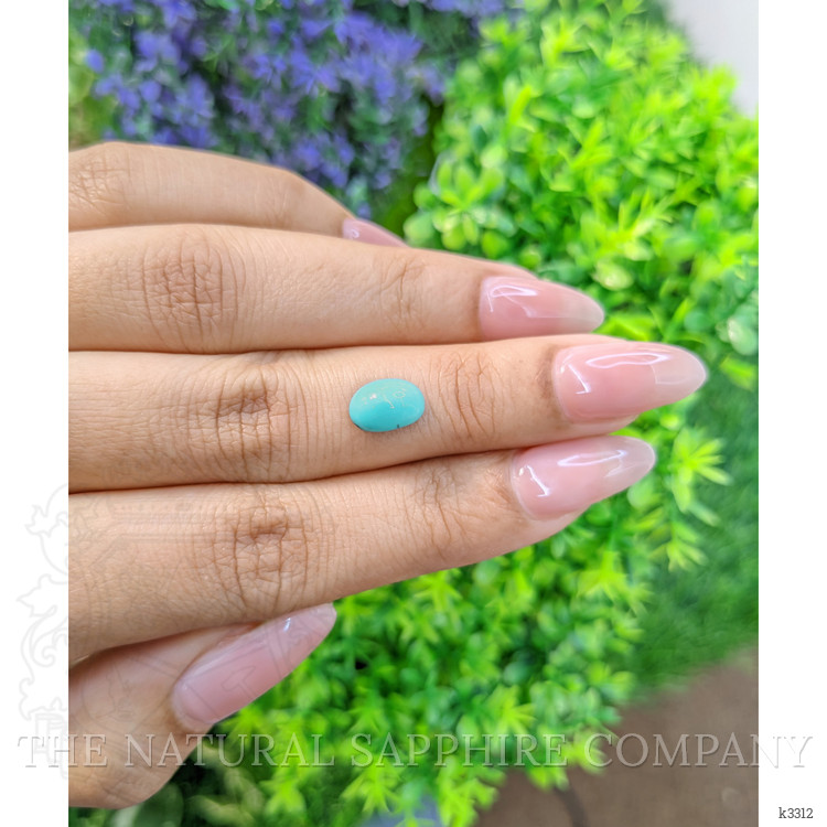 1.67 Ct. Cabochon Turquoise from Persia