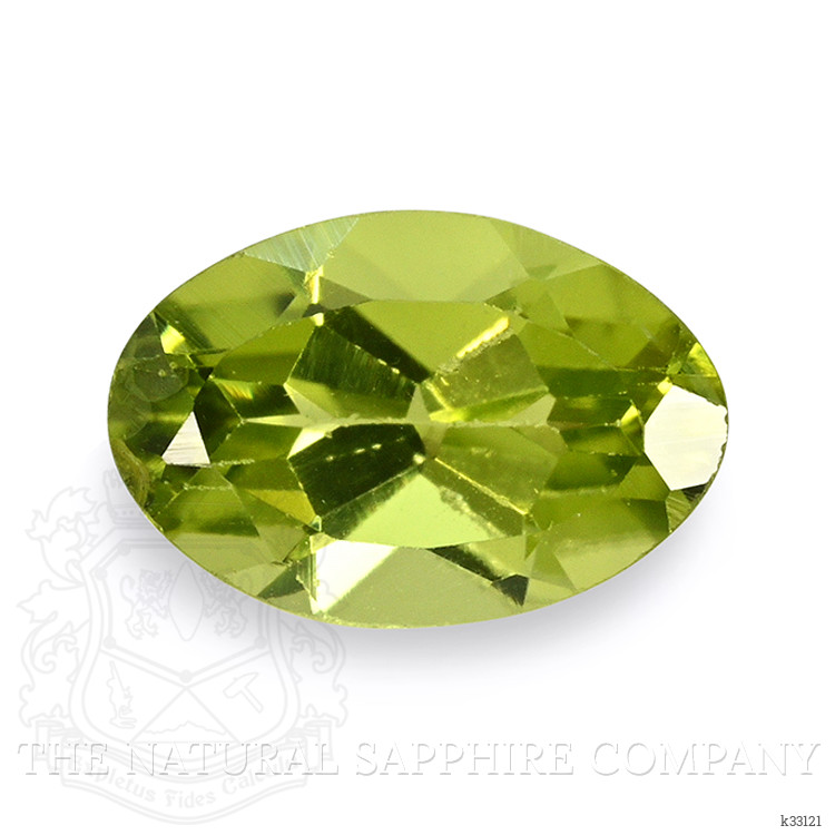 0.47 Ct. Yellowish Green Peridot from Ceylon (Sri Lanka)