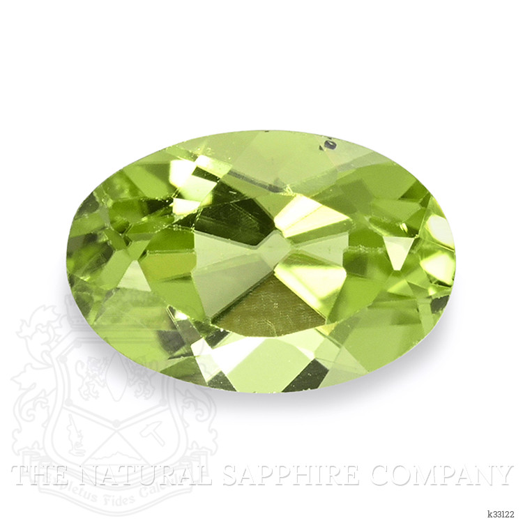 0.55 Ct. Yellowish Green Peridot from Ceylon (Sri Lanka)