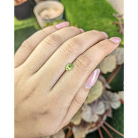 0.55 Ct. Yellowish Green Peridot from Ceylon (Sri Lanka) Life Style