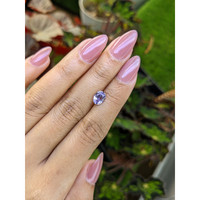 1.30 Ct. Purple Spinel from Ceylon (Sri Lanka) Life Style