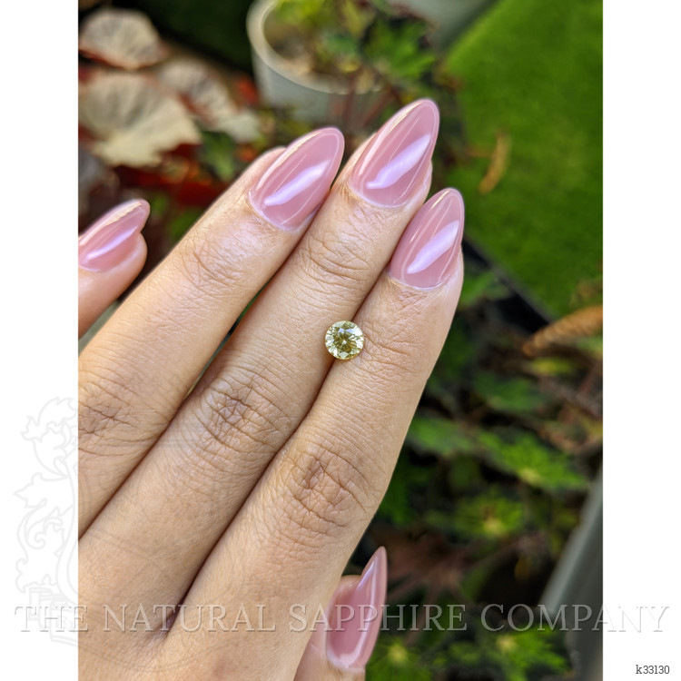 1.20 Ct. Yellow Zircon from Ceylon (Sri Lanka)