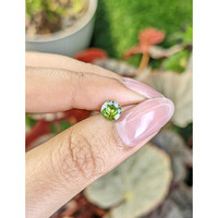 1.23 Ct. Yellowish Green Zircon from Ceylon (Sri Lanka) Life Style