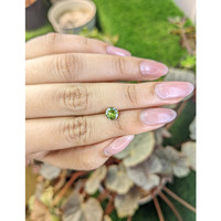1.23 Ct. Yellowish Green Zircon from Ceylon (Sri Lanka) Life Style