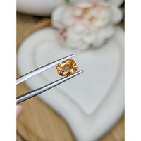 1.26 Ct. Orange Zircon from Ceylon (Sri Lanka) Life Style