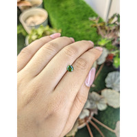 0.96 Ct. Green Zircon from Ceylon (Sri Lanka) Life Style