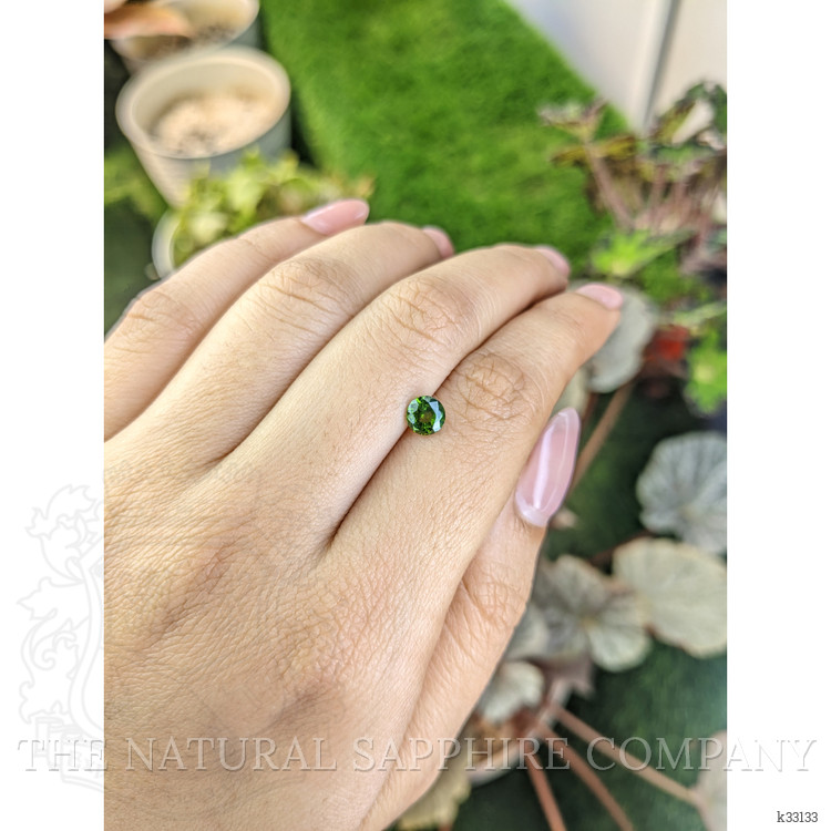 0.96 Ct. Green Zircon from Ceylon (Sri Lanka)