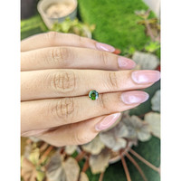 0.96 Ct. Green Zircon from Ceylon (Sri Lanka) Life Style