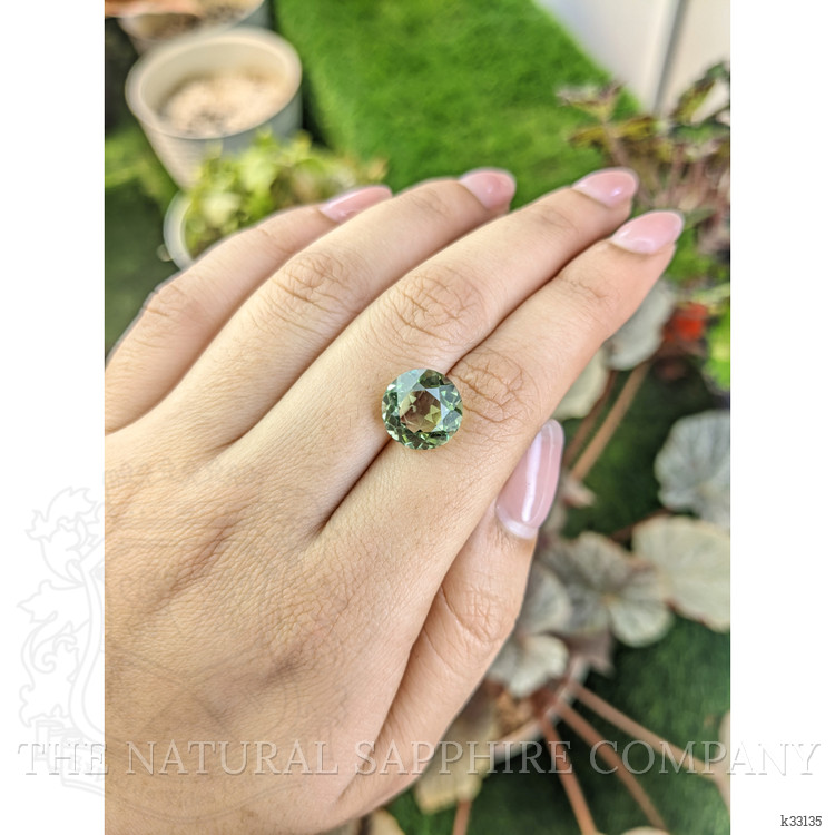 5.78 Ct. Green Prasiolite from Brazil
