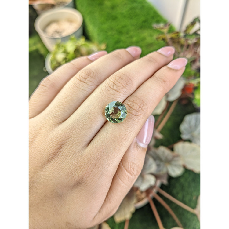 5.78 Ct. Green Prasiolite from Brazil