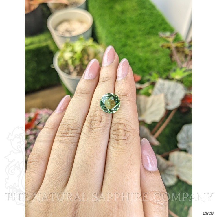 5.78 Ct. Green Prasiolite from Brazil