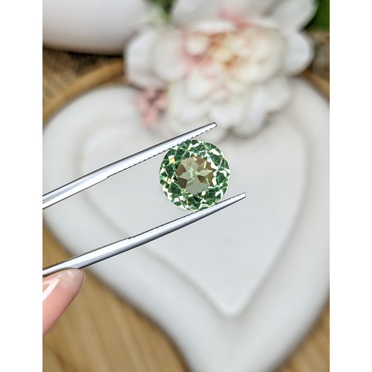 5.78 Ct. Green Prasiolite from Brazil