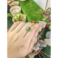 5.65 Ct. Green Prasiolite from Brazil Life Style
