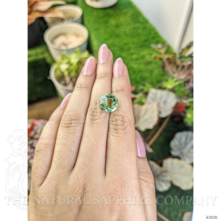 5.65 Ct. Green Prasiolite from Brazil