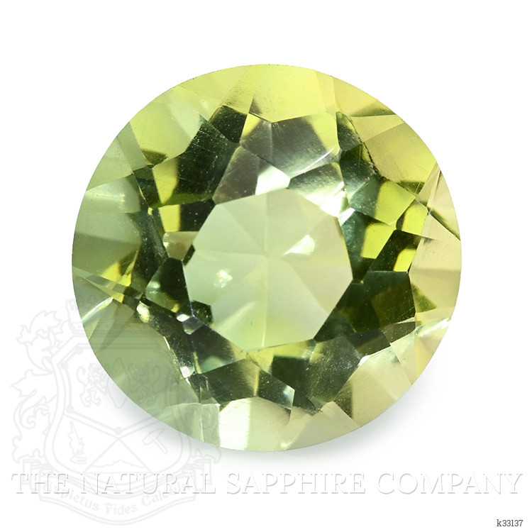 5.65 Ct. Yellowish Green Prasiolite from Brazil