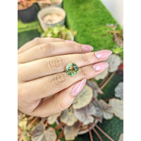 5.63 Ct. Green Prasiolite from Brazil Life Style