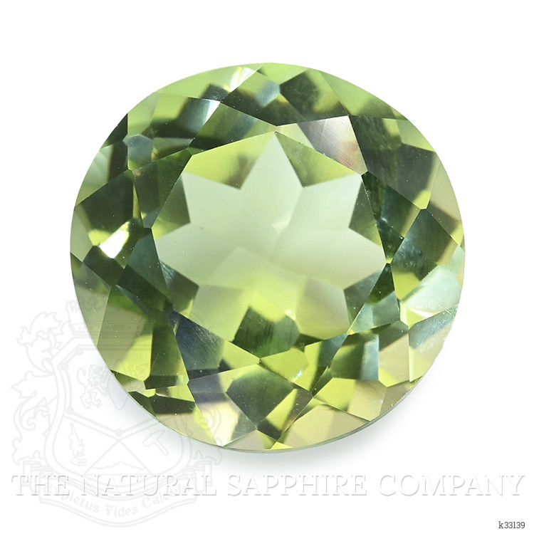5.47 Ct. Yellowish Green Prasiolite from Brazil