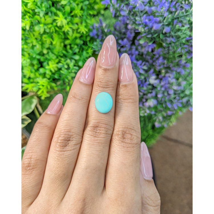 2.82 Ct. Cabochon Turquoise from Persia