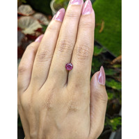 1.13 Ct. Pinkish Purple Spinel from Ceylon (Sri Lanka) Life Style
