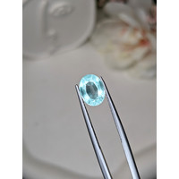 2.04 Ct. Greenish Blue Aquamarine from Ceylon (Sri Lanka) Life Style