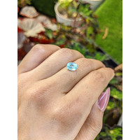1.09 Ct. Blue Aquamarine from Ceylon (Sri Lanka) Life Style