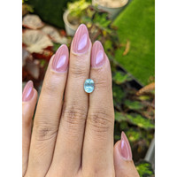 1.09 Ct. Blue Aquamarine from Ceylon (Sri Lanka) Life Style